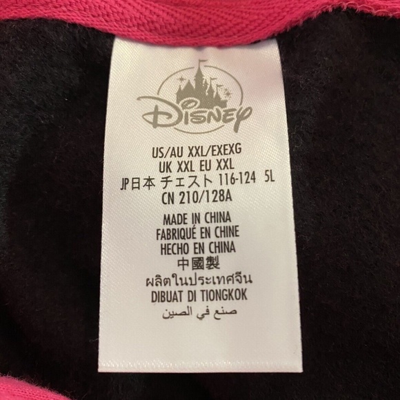 Disney Adult Muppets Red Animal Hoodie Sweater XXL SOFT NEW - Picture 2 of 5